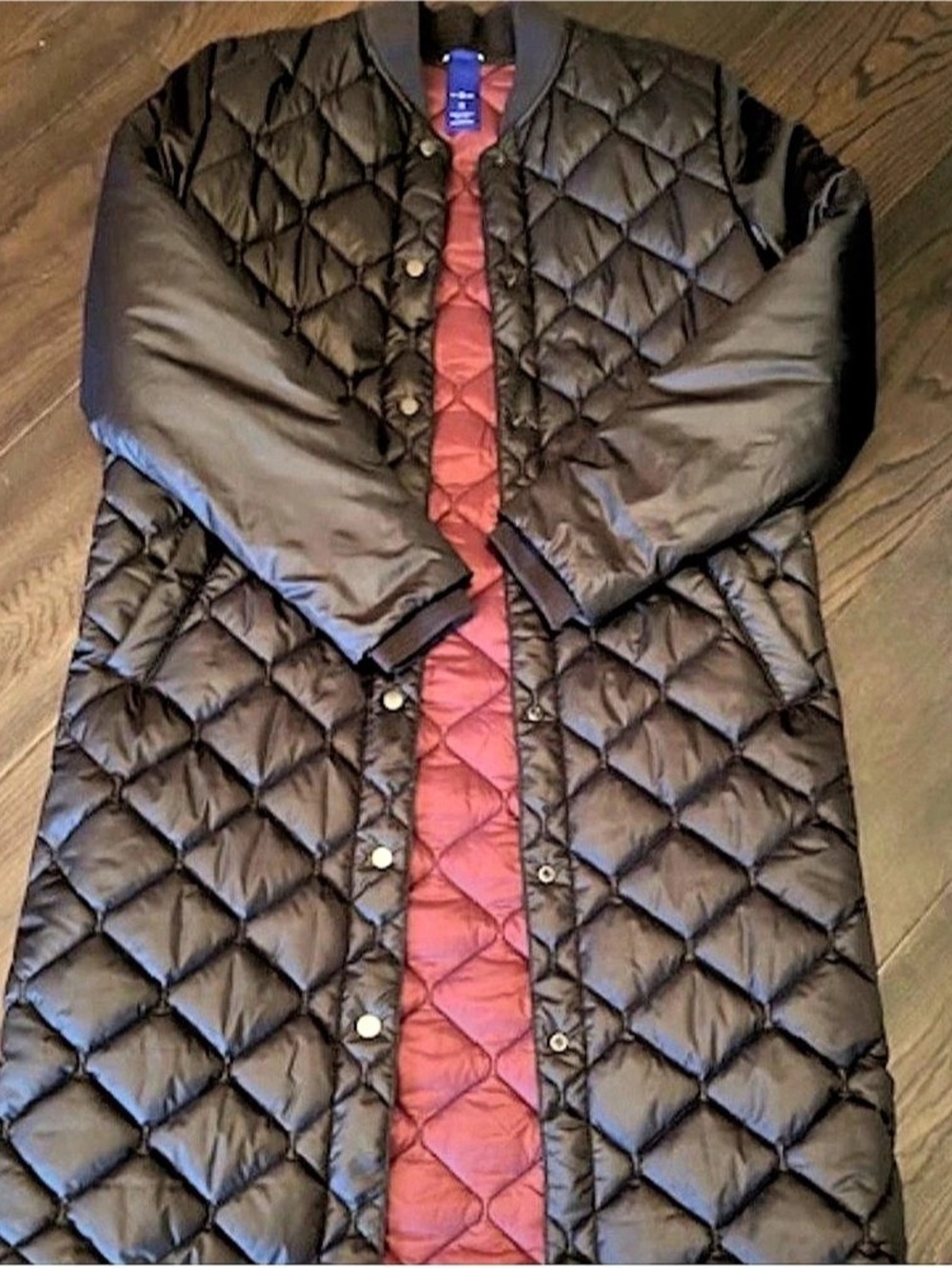 Kit and Ace Oslo Quilted Long Jacket Puffer Coat